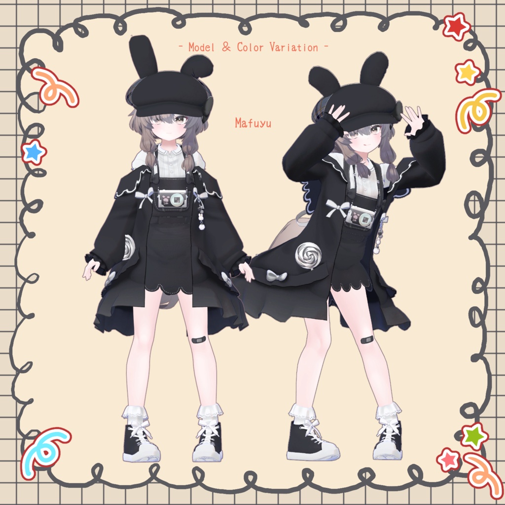 【~6/9まで¥2,000→¥1,000】お散歩Rabbit♪*【19アバター対応】