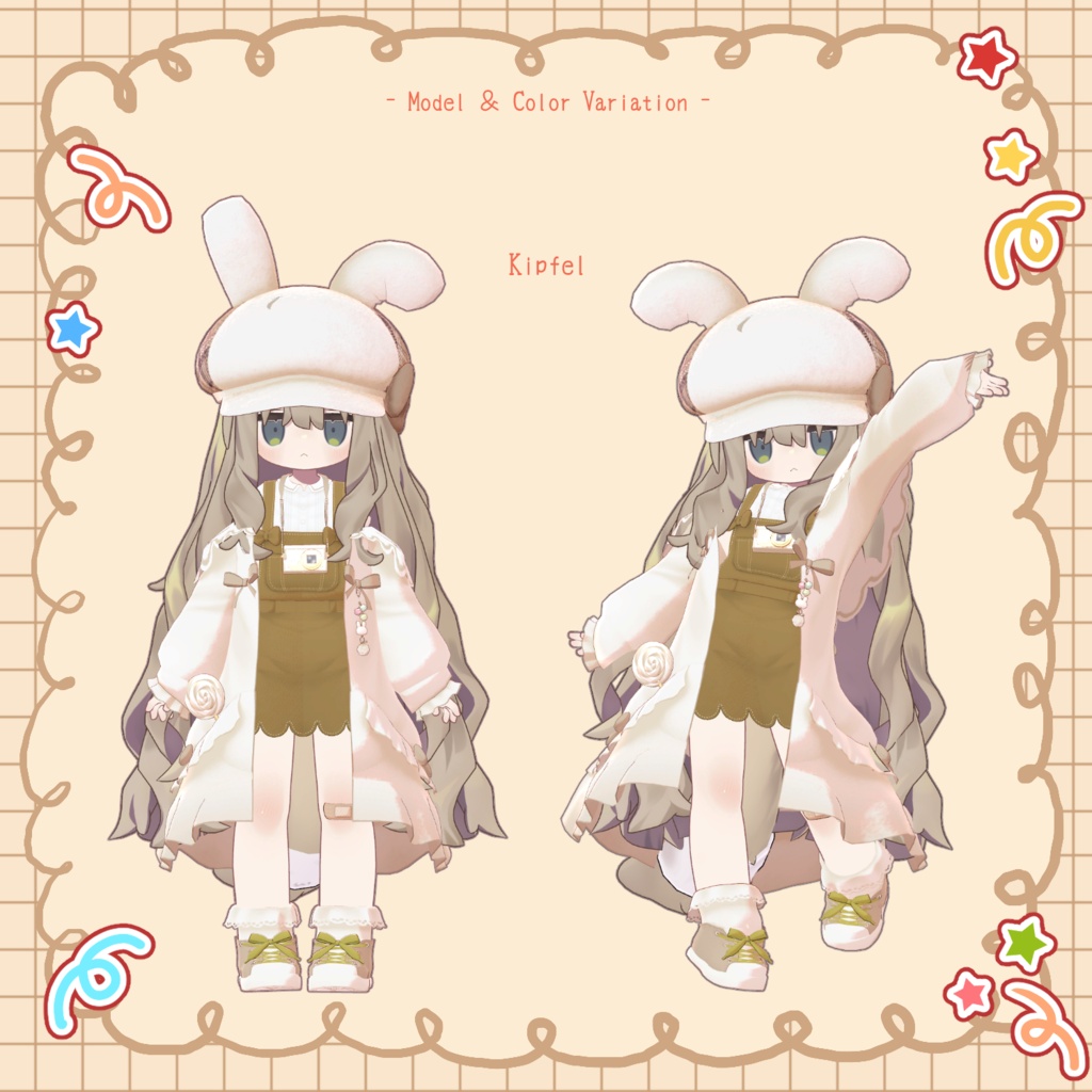 【~6/9まで¥2,000→¥1,000】お散歩Rabbit♪*【19アバター対応】