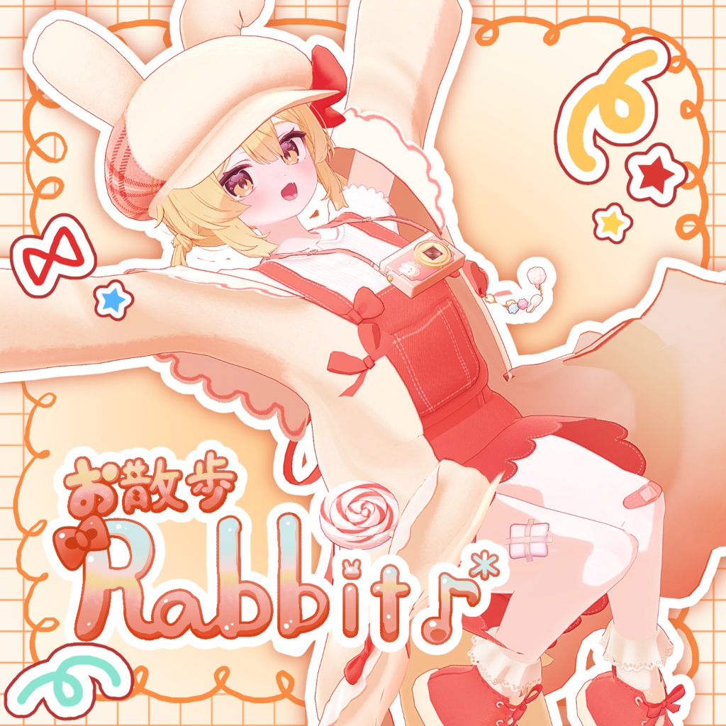 【~6/9まで¥2,000→¥1,000】お散歩Rabbit♪*【19アバター対応】