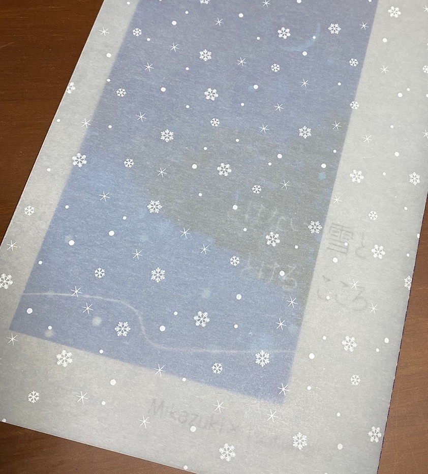 とけない雪ととけるこころ