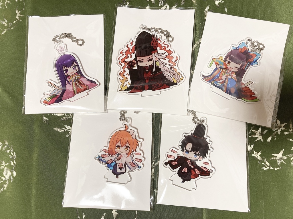 【FGO】ぐだぐだ平安アクリルスタンド5種類セット