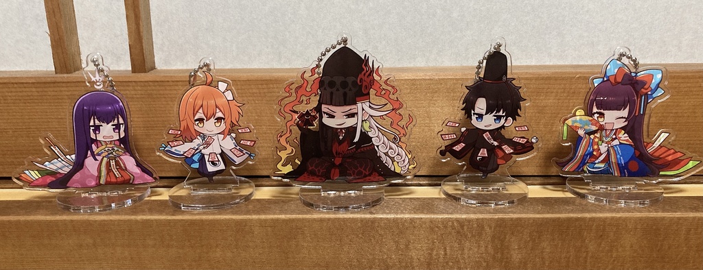 【FGO】ぐだぐだ平安アクリルスタンド5種類セット