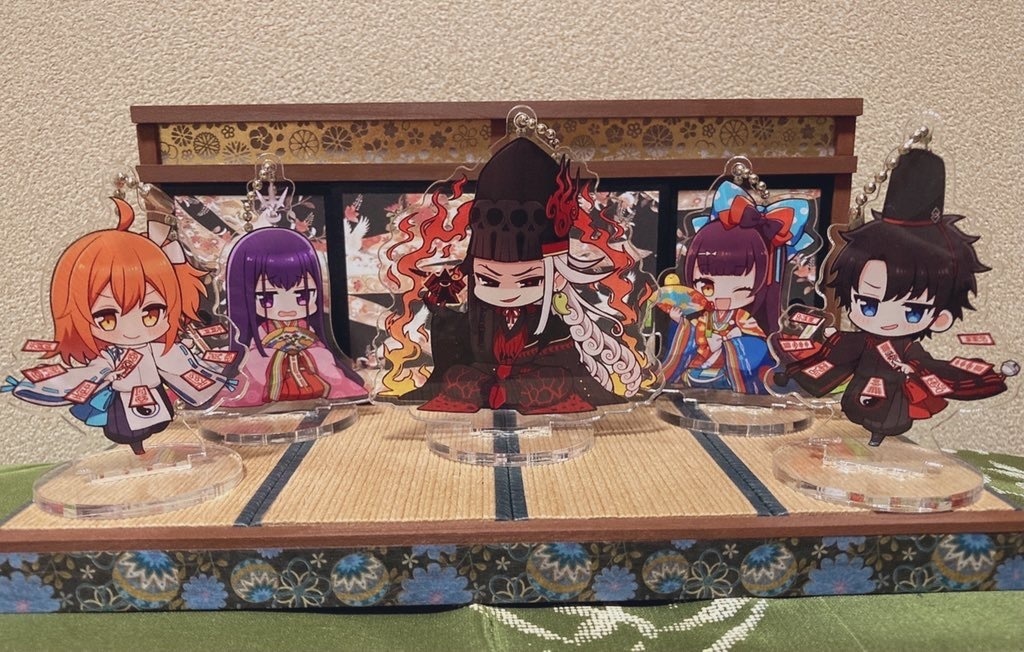 【FGO】ぐだぐだ平安アクリルスタンド5種類セット