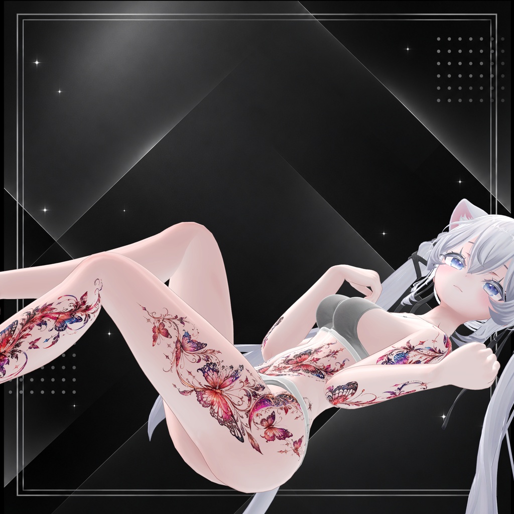 ( 蝶の月明かり ) Butterfly Moonlight