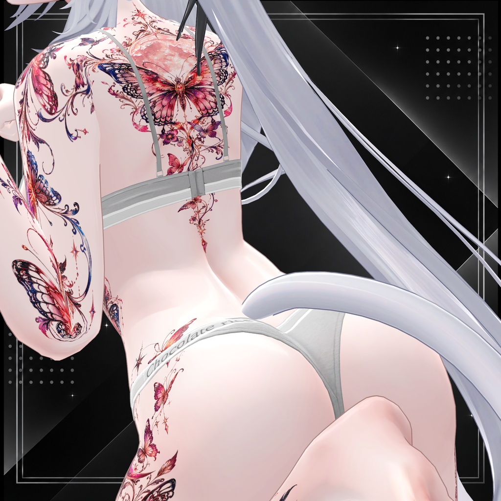 ( 蝶の月明かり ) Butterfly Moonlight