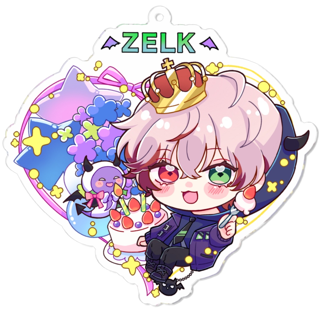 -2025年誕生日記念-アクリルキーホルダー【ゼルク/Zelk 】