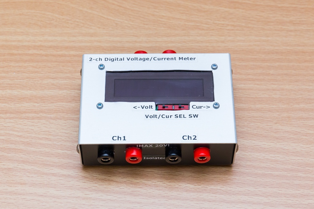 2-ch ディジタル電圧電流計