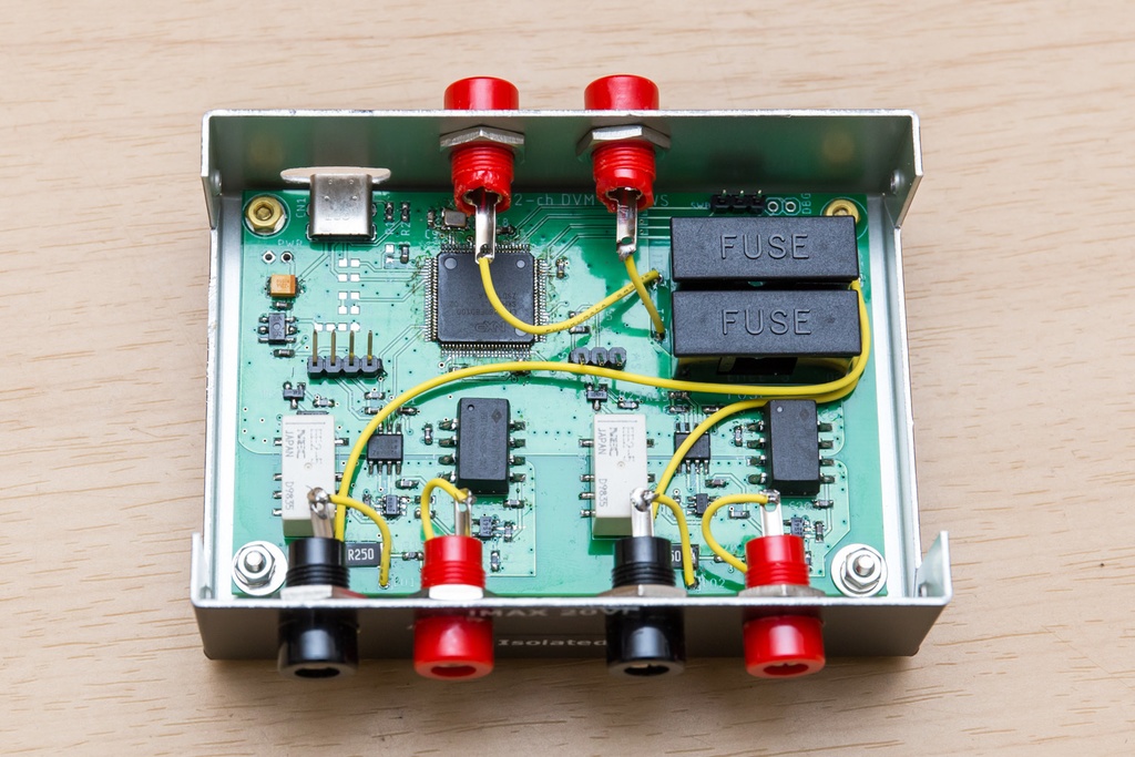2-ch ディジタル電圧電流計