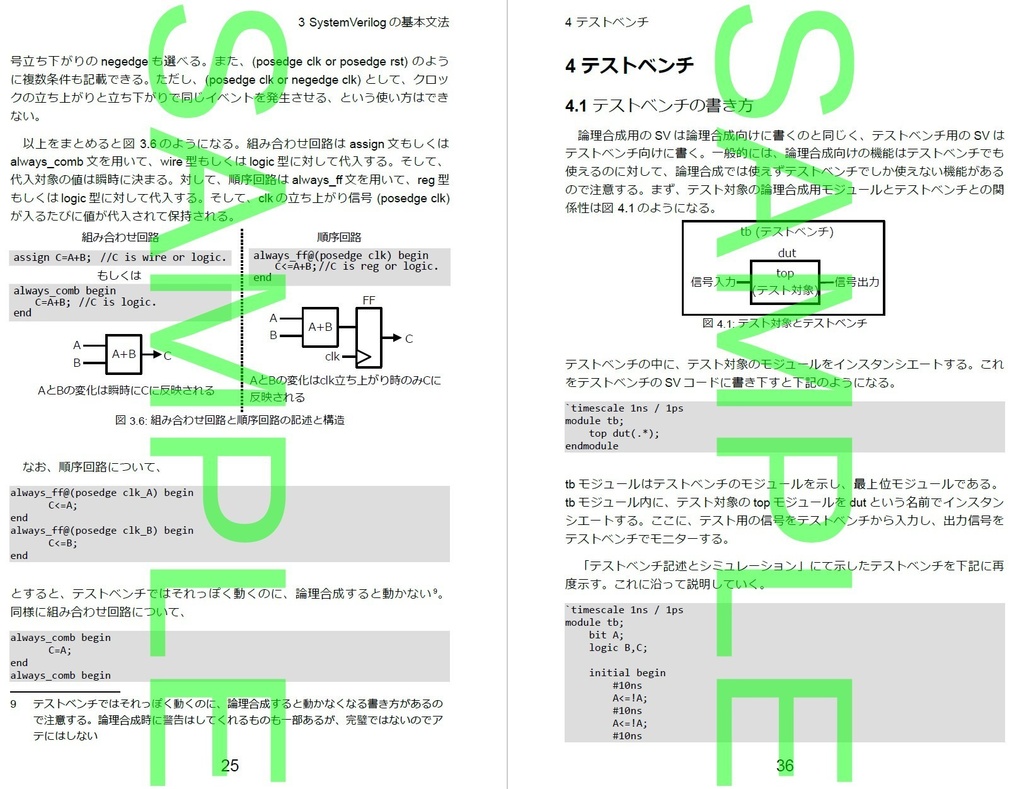 SystemVerilogで始めるFPGA開発