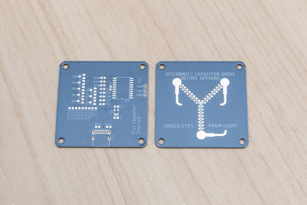 Flux Capacitor風LED基板