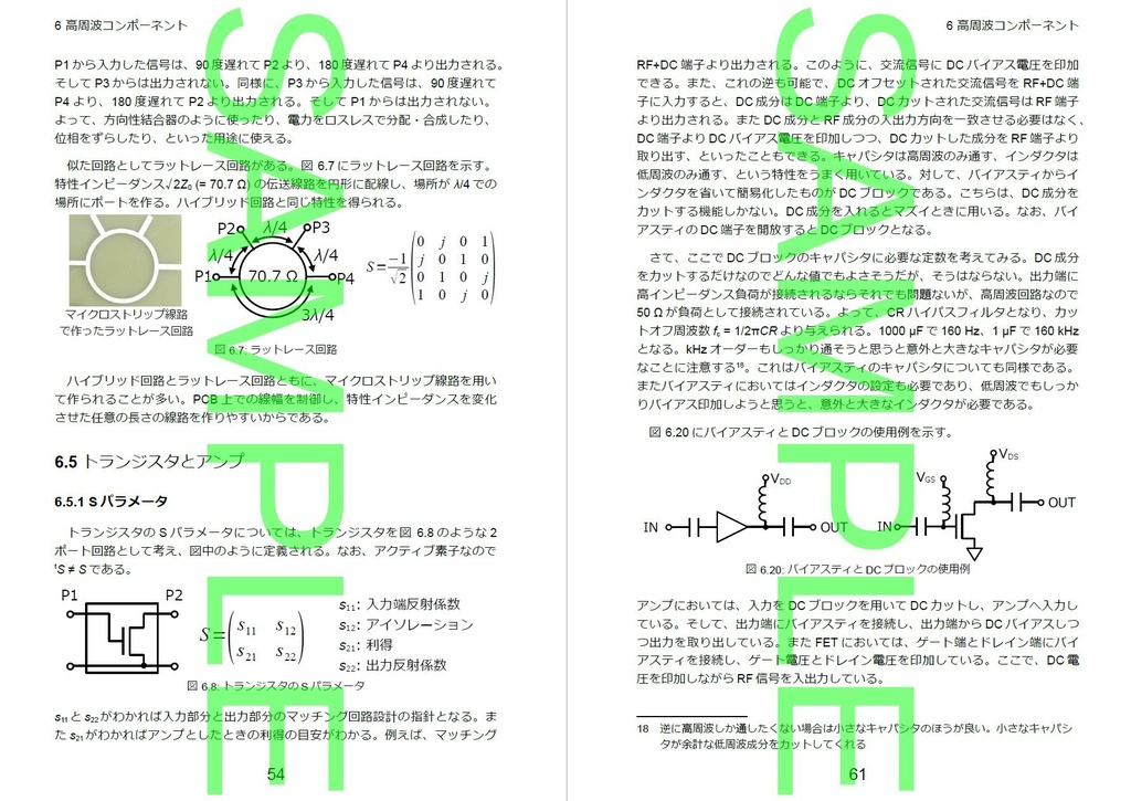 趣味の高周波回路&技術ノート