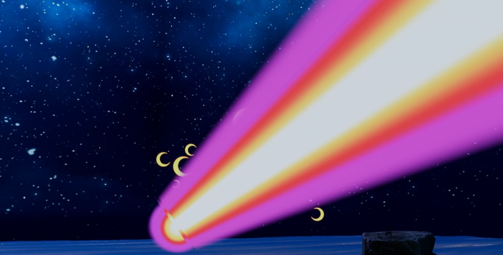 【VRChat向けエモート/MA対応】流星ブレード