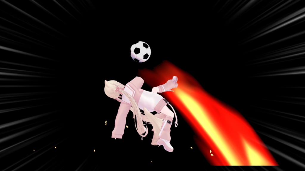 【MA対応/VRChat向けエモート】ノーザンインパクト/アトミックフレア【無料】