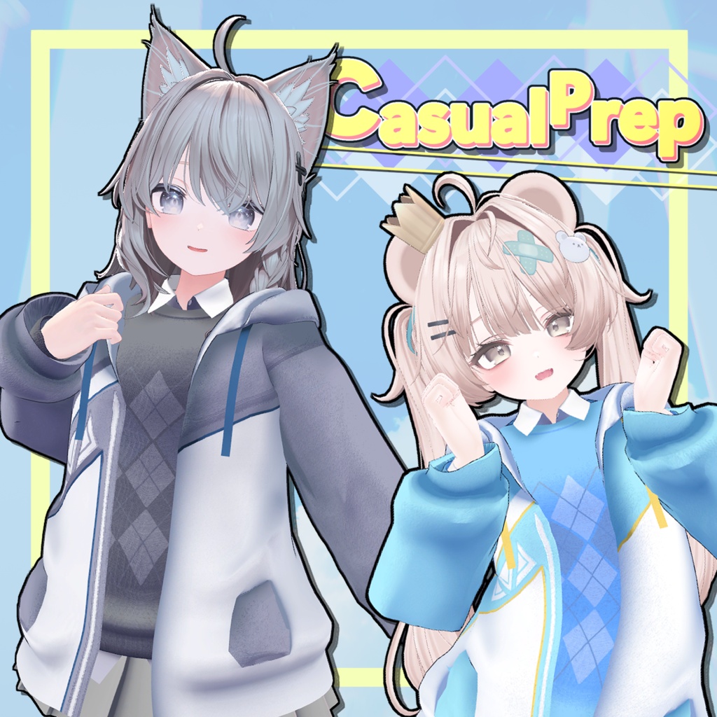 【VRChat向け衣装】CasualPrep