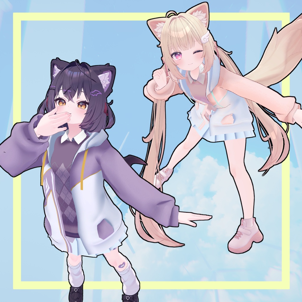 【VRChat向け衣装】CasualPrep