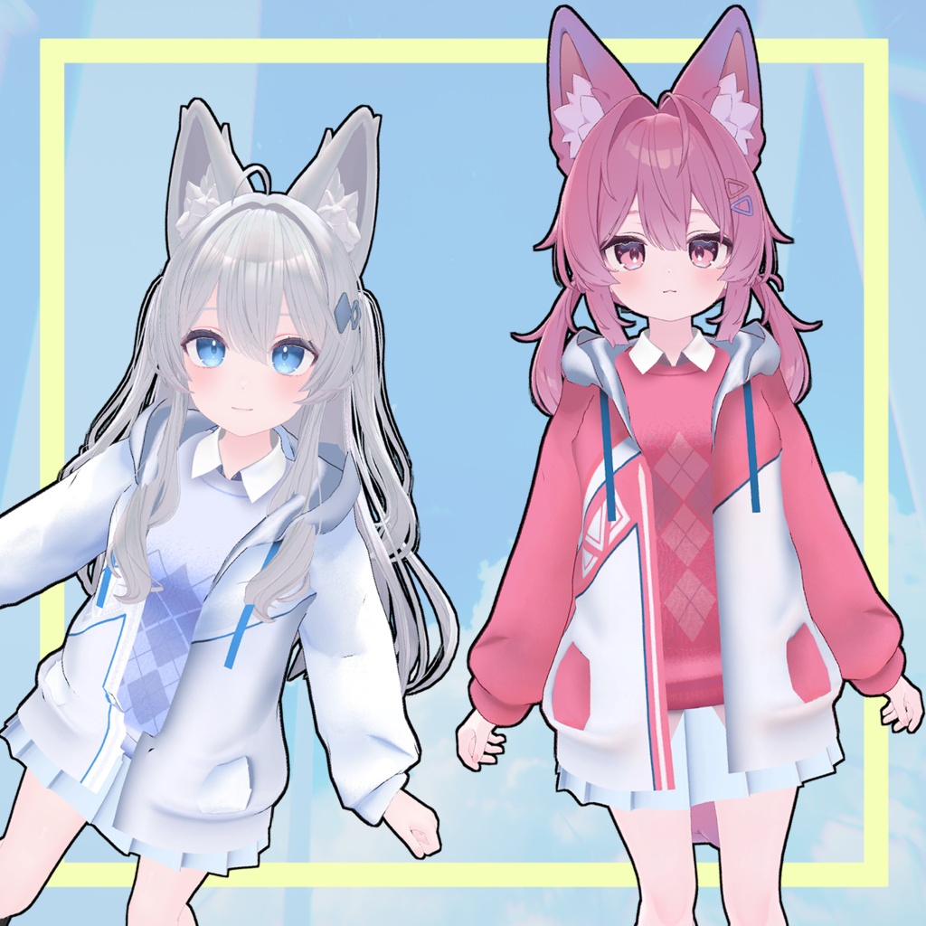 【VRChat向け衣装】CasualPrep