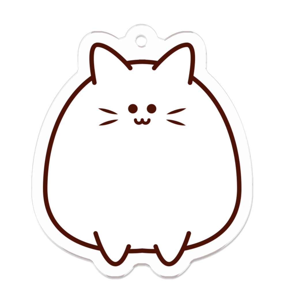 にゃんこどくアクリルキーホルダー