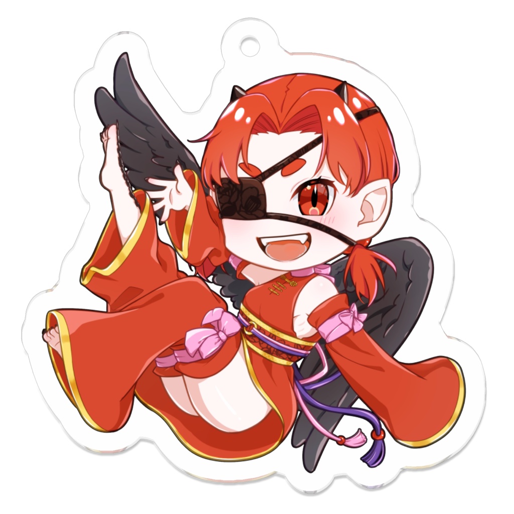 アクリルキーホルダー　乱華