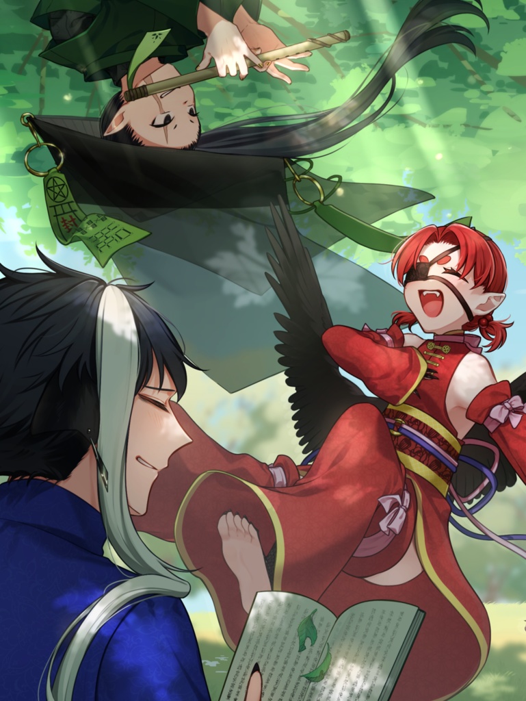 龍の箱庭 桜池創作画集 弐 【イラスト本】