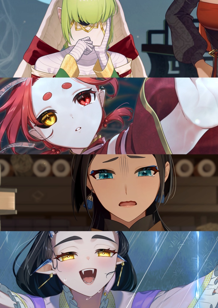 龍の箱庭 桜池創作画集 参 【イラスト本】