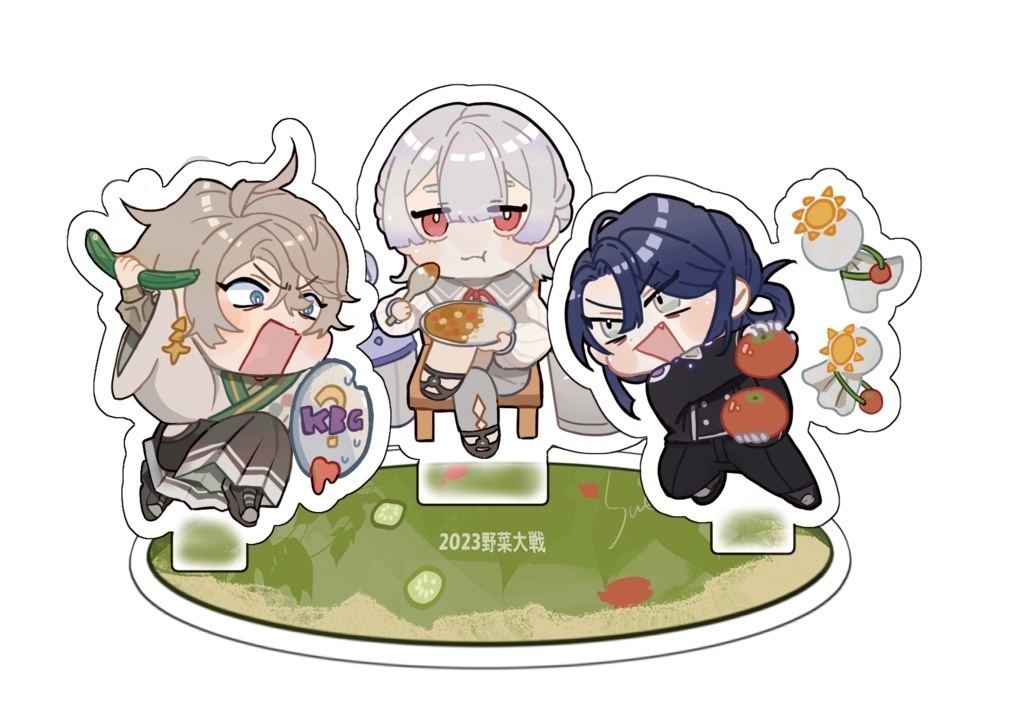 【再入荷】VΔLZ野菜大戦アクスタ