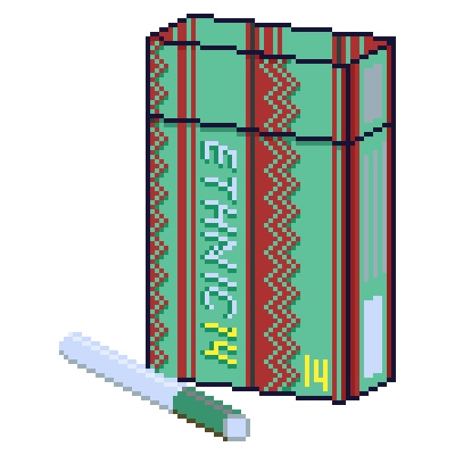 【フリー素材】たばこオリジナルデザイン10個セット【ドット絵】