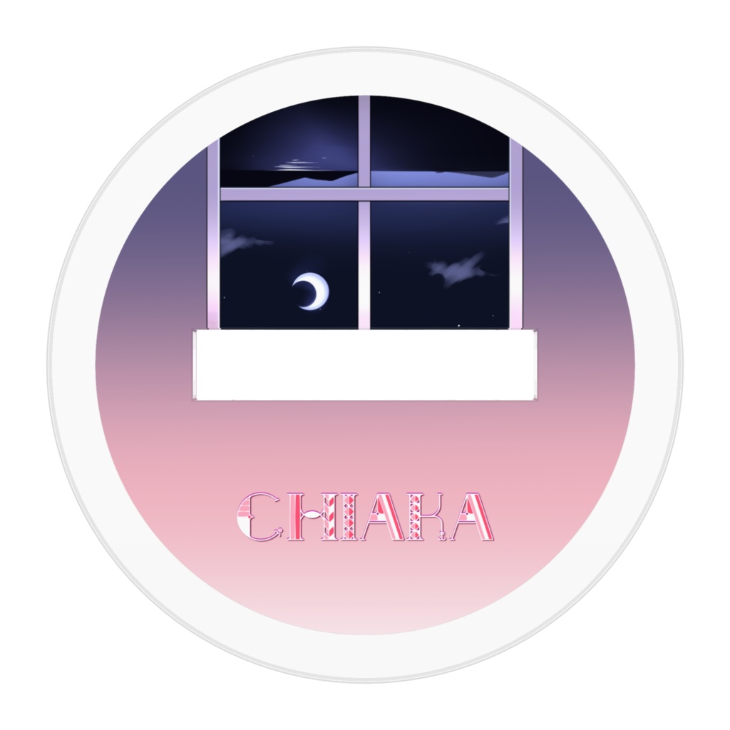 淡紅チアカのアクリルフィギュア