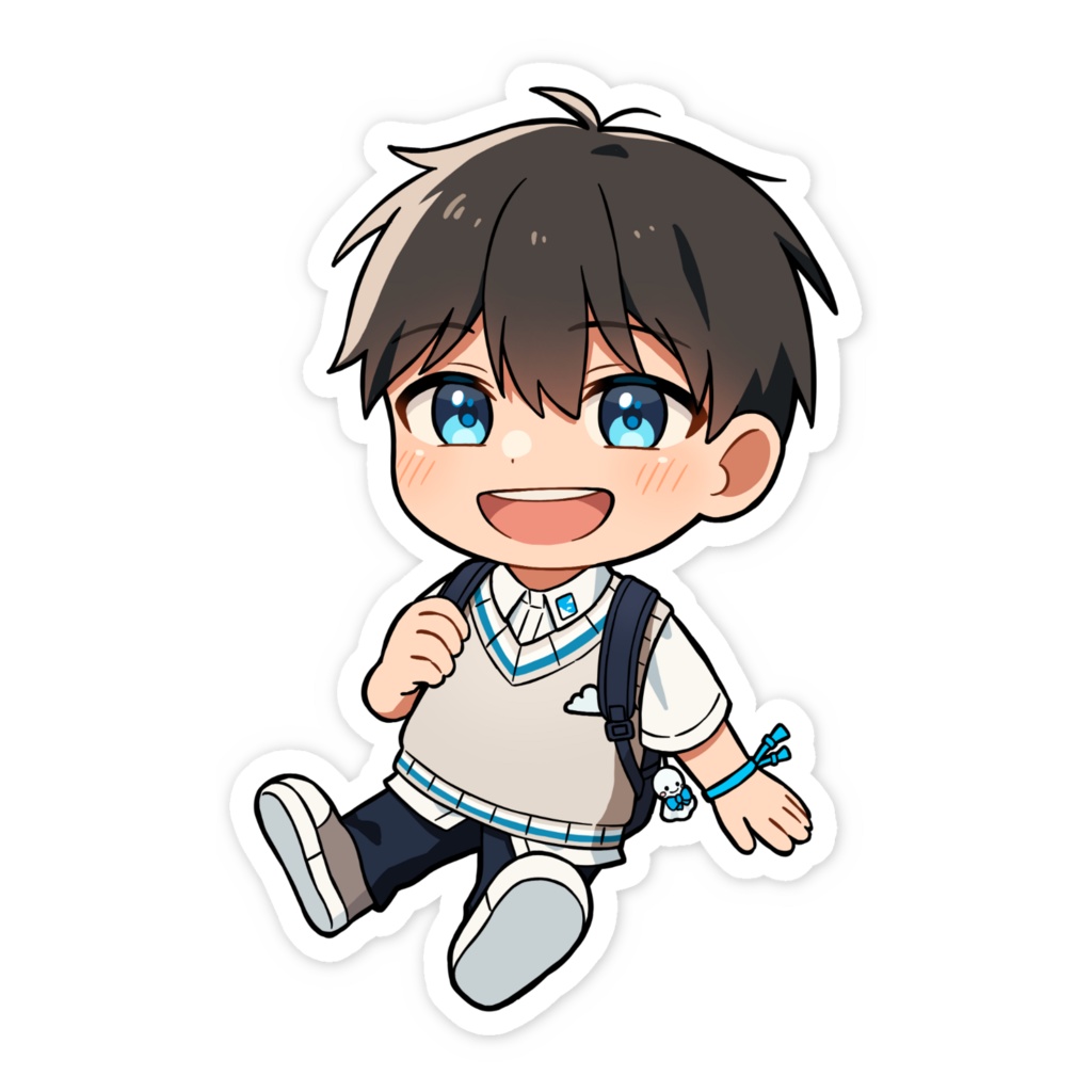 煌晴ステッカー