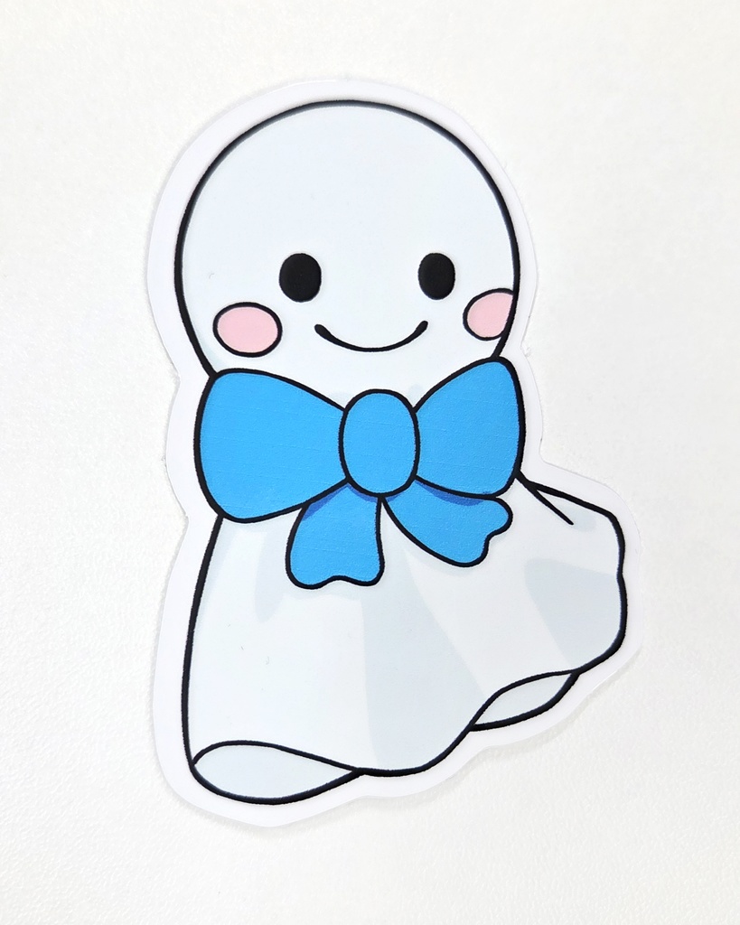 てるてる坊主ステッカー