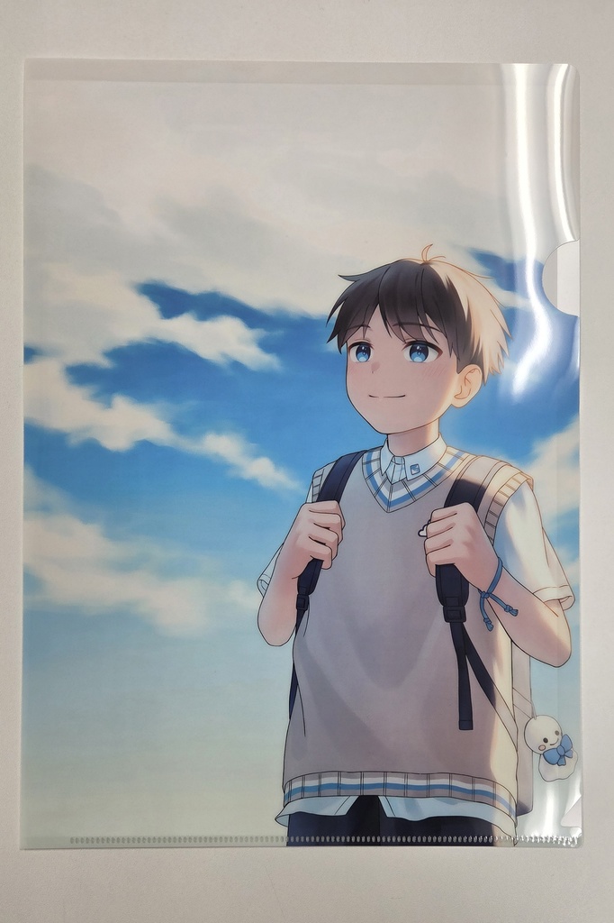 クリアファイル(煌晴の空めぐり表紙イラスト)