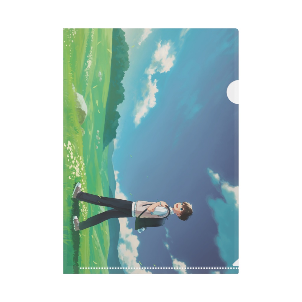 クリアファイル(煌晴の空めぐりメインビジュアル)