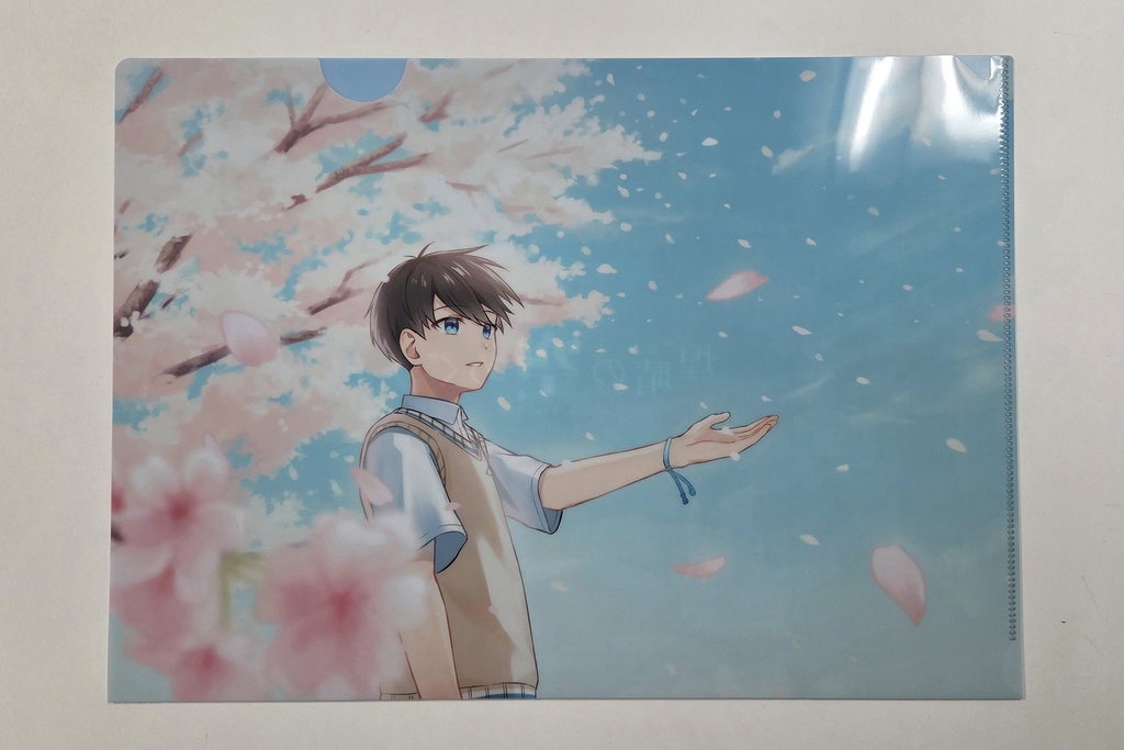 クリアファイル(花吹雪)