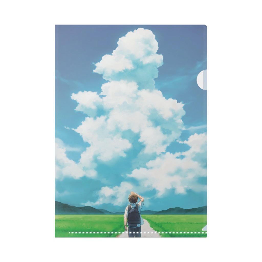 クリアファイル(入道雲)