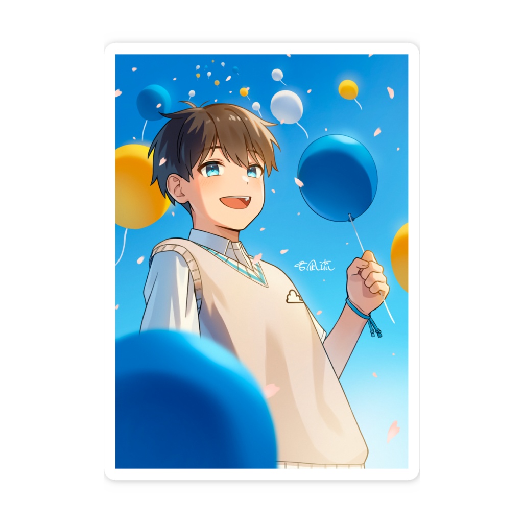 ステッカー 煌晴2026誕生日イラスト