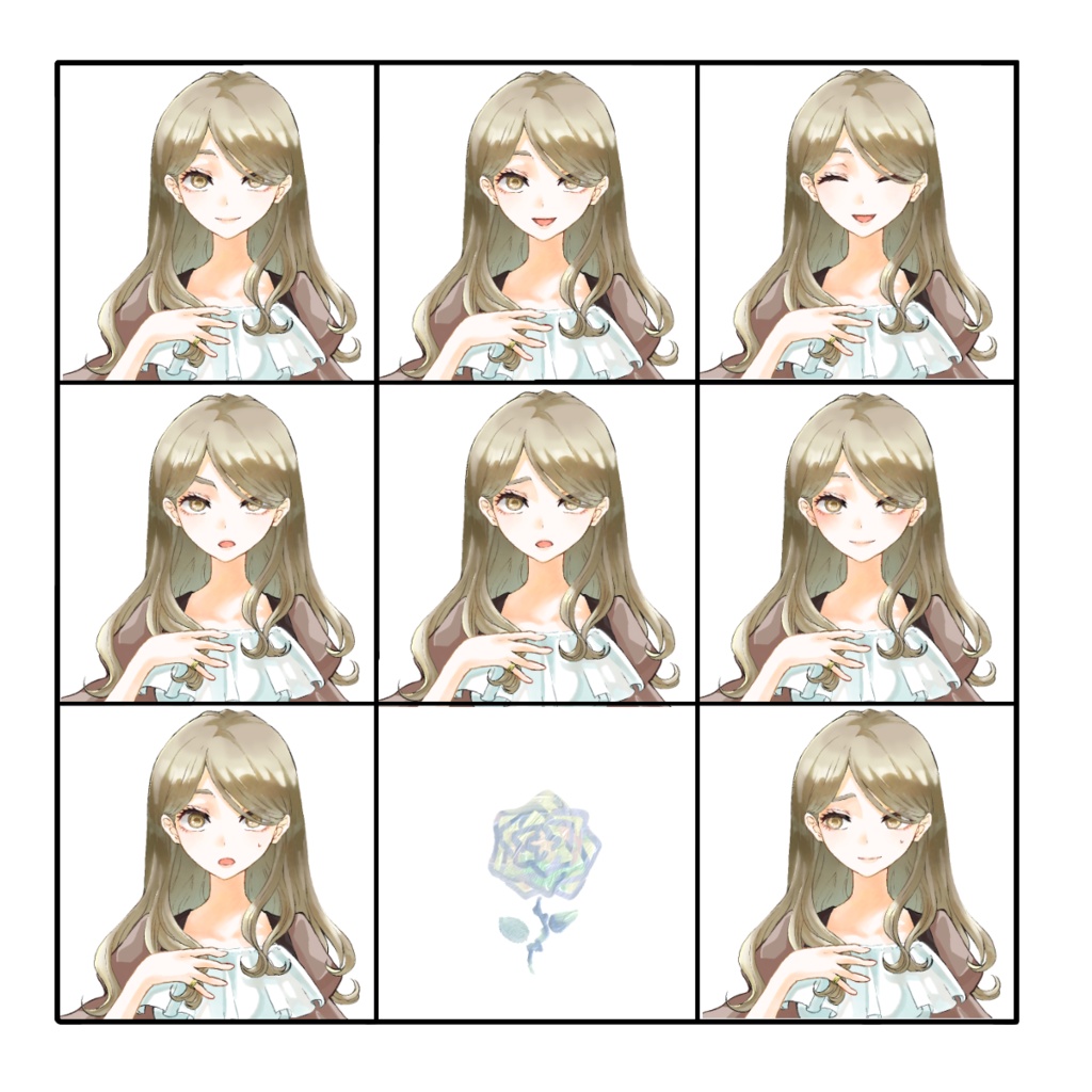 【無料版あり】立ち絵素材(TRPG・ゲーム等)