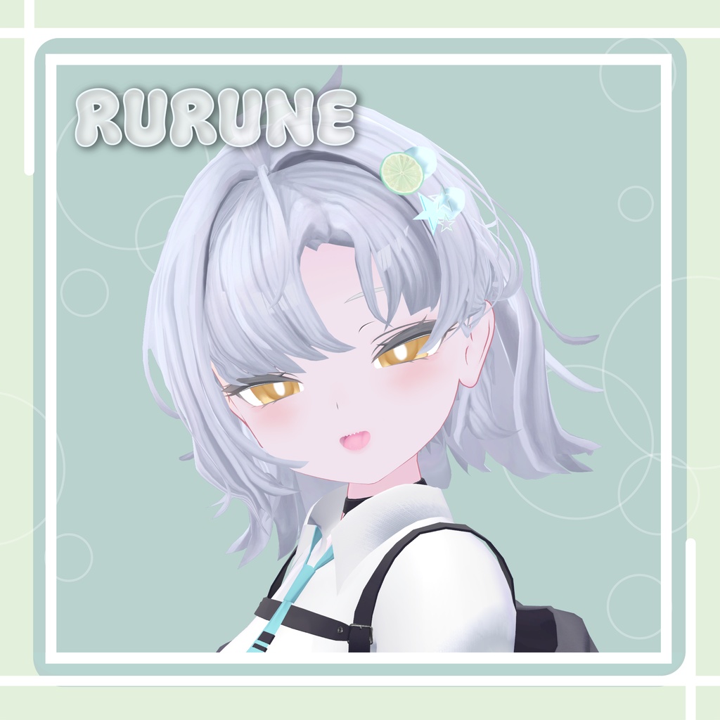 『3アバター対応/MA対応』LEMON SODA Hair