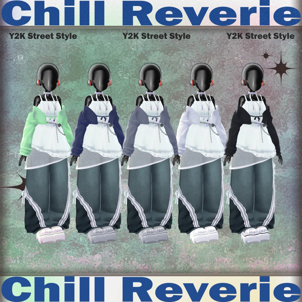 ✴︎SALE中(20%OFF)✴︎【6アバター対応】Chill Reverie『MA対応』
