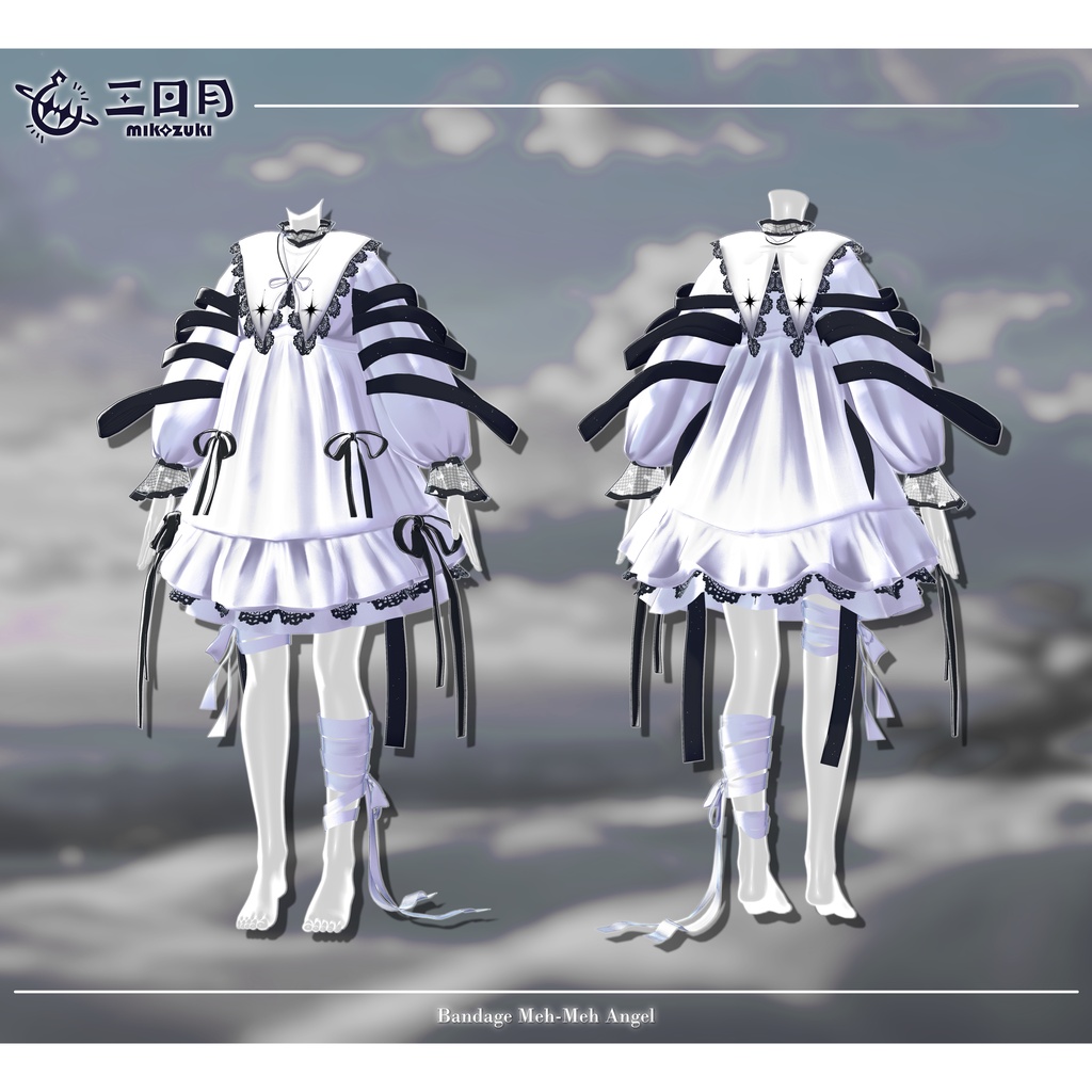 ✦50%SALE!🐑包帯めぇめぇ天使 - Bandage Meh-Meh Angel - 【4アバター対応】