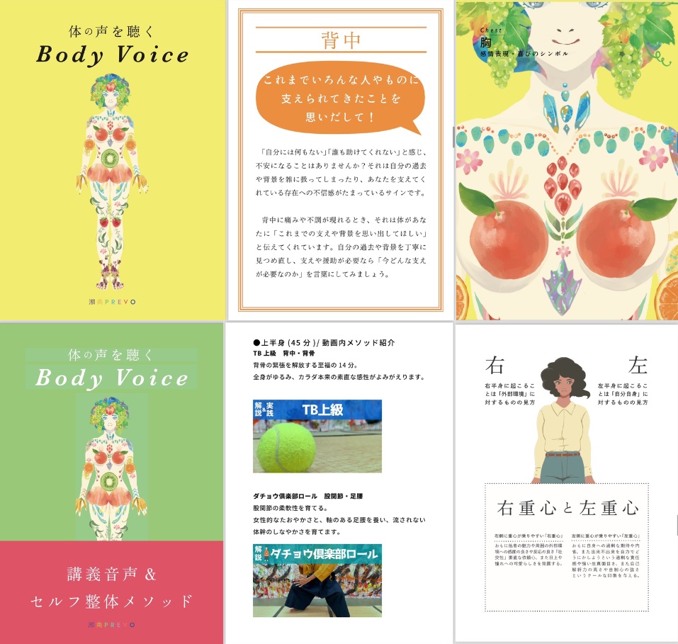 【完全版セット】自分の体を好きになる「体の声~Body Voice~の世界」💎 豪華セレクトパック💎【診断ワーク&メソッド動画付き】