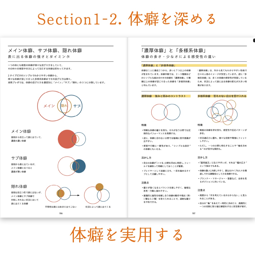 【データ版】『体癖手帳』~本音が動き出すココロとカラダの14法則~