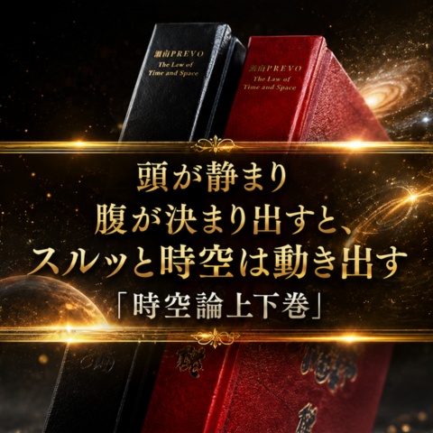 【やっと出会えた💎時空を旅するガイド】時空論/上下巻セット~252の時空法則~