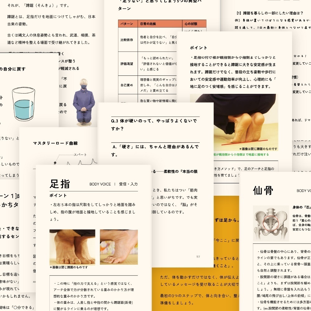 【体癖手帳&蹲踞手帳】🧘♀️文武両道📝「天下無双の媚びない体癖×蹲踞キングダムセット」