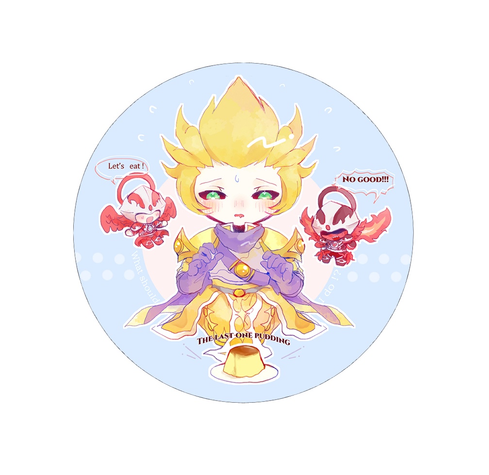 クレカマ ゆるふわプリン ✧ 缶バッジ
