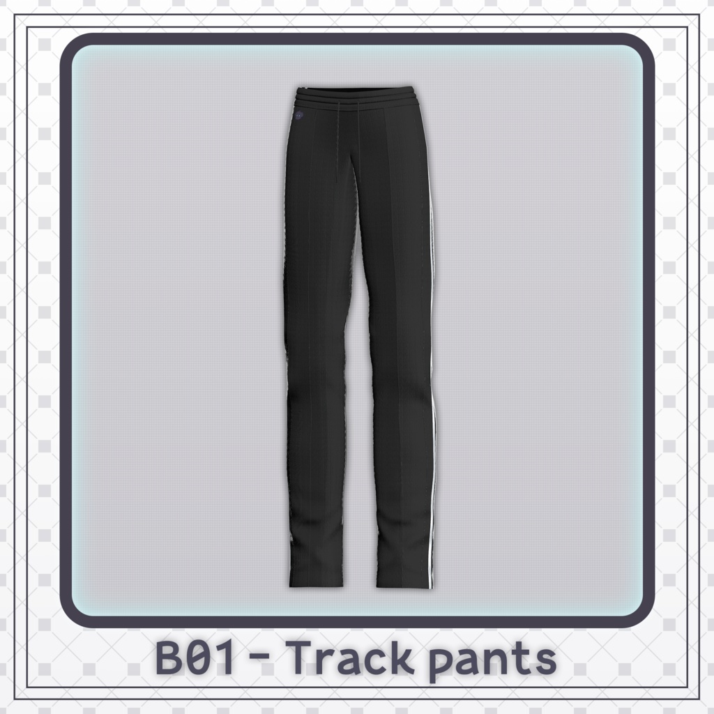 B01-Track Pants 「彼方、狛乃」