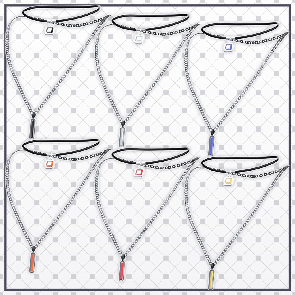 D01-Rectangle 「男性アバター専用」