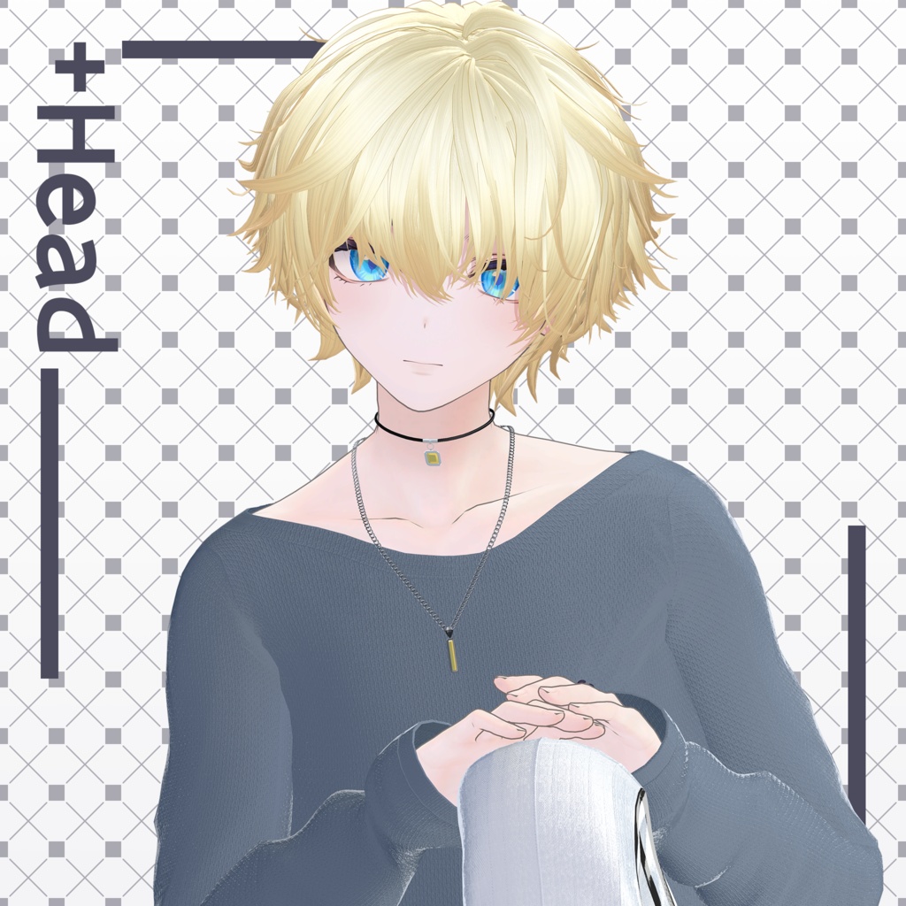 D01-Rectangle 「男性アバター専用」