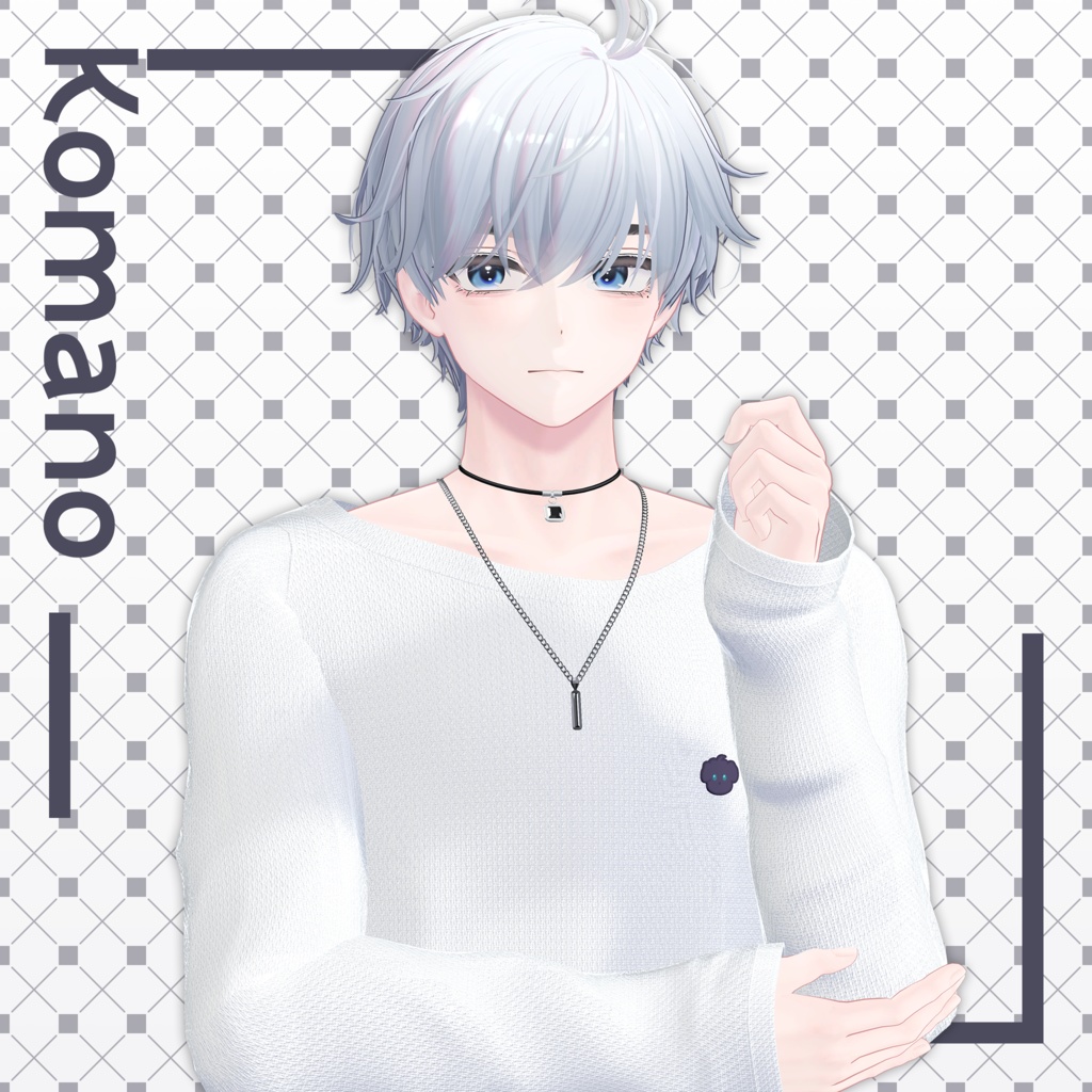 D01-Rectangle 「男性アバター専用」