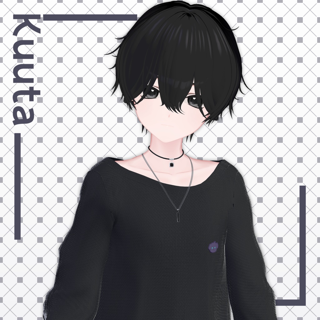 D01-Rectangle 「男性アバター専用」