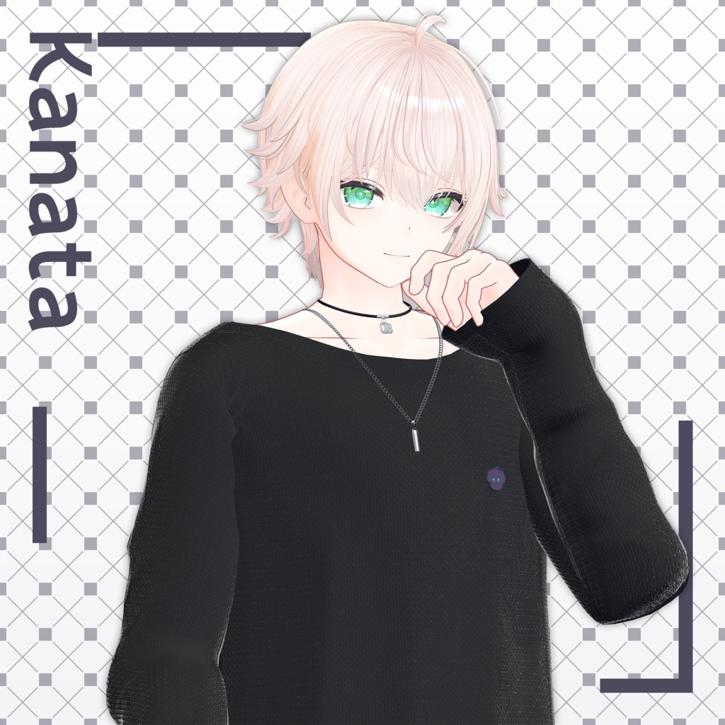 D01-Rectangle 「男性アバター専用」