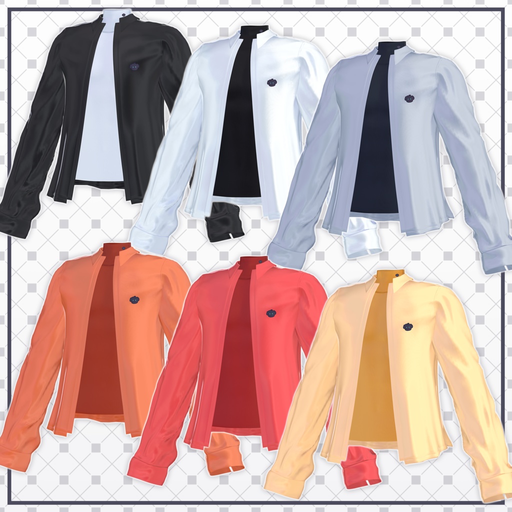 A02-Shirt 「男性アバター専用」